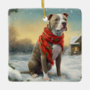 Recherche de pitbull ornements Noël