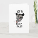 Recherche de trash vœux cartes Opossum