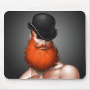 Recherche de barbe tapis souris Rouge