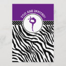 Recherche de gymnastique de filles invitations Violet
