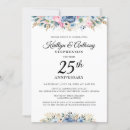 Recherche de 15ème anniversaire mariage cartes invitations Élégant