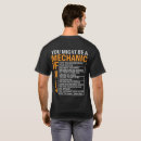 Recherche de chemise drôle de mécanicien tshirts Pour papa