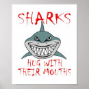 Zoek naar monden posters Haai