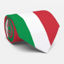Recherche de fierté italienne cravates Drapeau