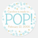 Zoek naar gouden stippen stickers Baby shower