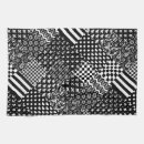 Recherche de illustration abstraite cuisine linges Noir et blanc