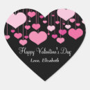 Recherche de sentiments autocollants Valentine