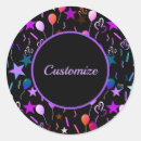 Recherche de ballons colorés autocollants Parti