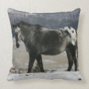 Recherche de décor équestre coussins Neige
