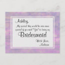Recherche de femmes de papillon invitations Bridesmaid