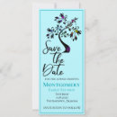 Recherche de arbre de floraison invitations Bleu