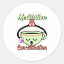 Recherche de concentrique autocollants Méditation