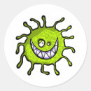 Recherche de microbe autocollants Virus