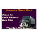 Recherche de transport et fret cartes visite Camionneur