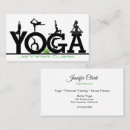 Recherche de pose yoga cartes visite Exercice