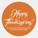 Recherche de thanksgiving text autocollants Typographie