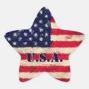 Recherche de drapeaux rayés autocollants Usa