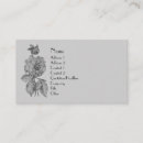 Recherche de fleur de pivoine cartes visite Customer