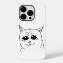 Recherche de visage de chat iphone coques Drôle