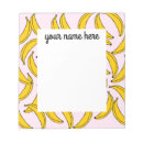 Recherche de bananes blocsnotes Jaune