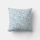 Recherche de fleurs bleues coussins Motif de fleurs