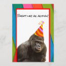 Recherche de gorille invitations Primates