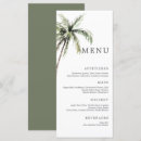 Recherche de feuille de palmier mariage menus Pour elle