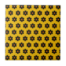 Recherche de jaune moutarde carreaux Fleurs