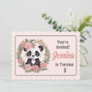 Recherche de ours panda invitations Pandas