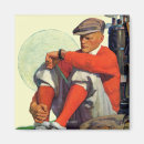 Recherche de golf club magnets Rétro
