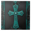 Recherche de croix noire carreaux Religieux
