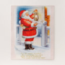 Recherche de père noël vintage puzzles Énigmes
