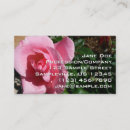 Recherche de bourgeons cartes visite Floral