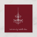 Recherche de lustre cartes visite Chandelier