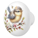 Recherche de oiseaux boutons et poignées de porte Oiseau jaune