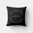 Recherche de logo coussins Noir