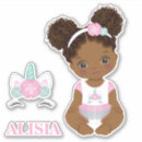 Recherche de licorne de bébé autocollants Baby girl
