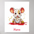 Recherche de souris mignonne posters Pour enfants