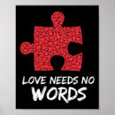 Zoek naar puzzel posters Grappig autisme