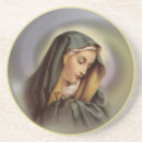 Recherche de vierge marie dessous de verres Mère de dieu
