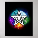 Zoek naar wiccan kunst Pentagram
