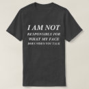Recherche de responsable tshirts Visage