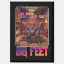Recherche de bigfoot drôle magnets Grand pied