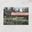 Zoek naar flamingos visitekaartjes Tropisch