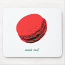 Recherche de macarons français tapis souris Dessert