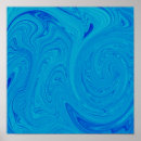 Recherche de bleu chic posters Moderne