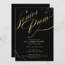 Recherche de senior prom invitations Élégant