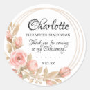 Recherche de christening autocollants Rose