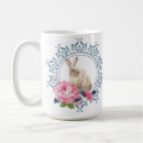 Recherche de lapin vintage tasses Rose