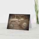 Recherche de tracteur vintage vœux cartes Tracteurs vintages